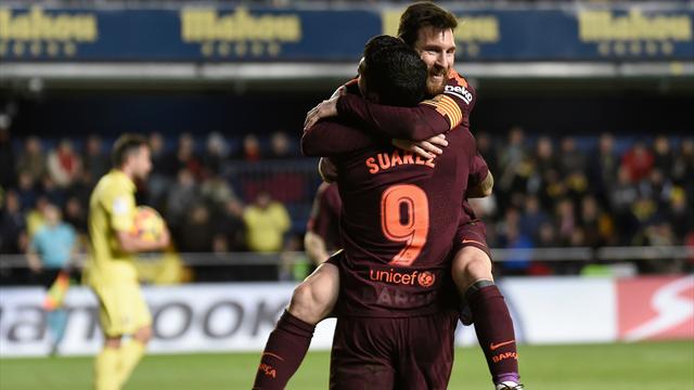 Barcelone a fini par faire craquer Villarreal