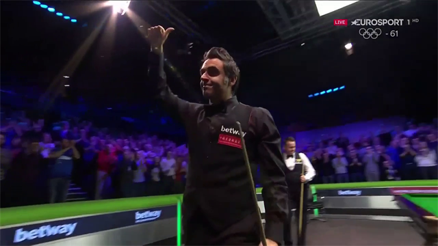 Ronnie O'Sullivan batte Shaun Murphy e vince lo UK Championship Ronnie O'Sullivan batte Shaun Murphy e vince lo UK Championship