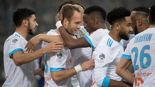 Un doublé de Germain et l’OM enfonce Saint-Etienne