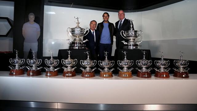 Así se fabricó la réplica del trofeo Conde de Godó para Rafa Nadal Así se fabricó la réplica del trofeo Conde de Godó para Rafa Nadal