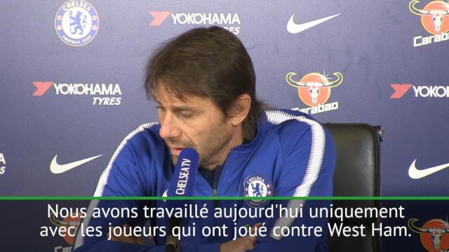 La mine dépitée de Conte face au calendrier de Chelsea