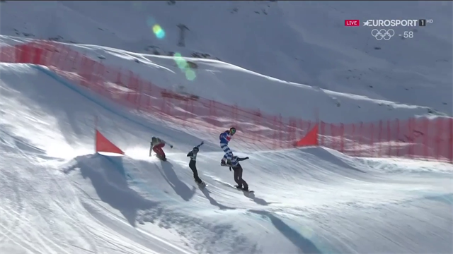 Michela Moioli terza nella Big Final di snowboard cross a Val Thorens Michela Moioli terza nella Big Final di snowboard cross a Val Thorens