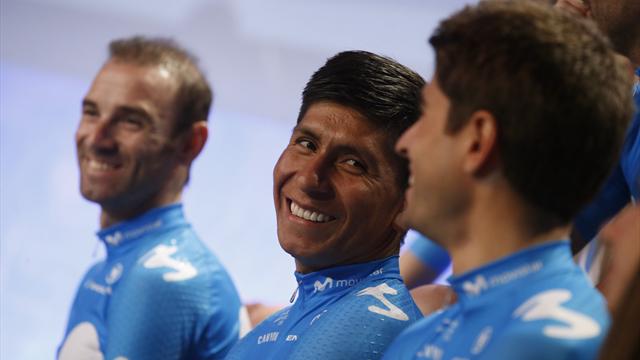 El camino del tridente Movistar, Valverde, Quintana y Landa, hacia el Tour de Francia El camino del tridente Movistar, Valverde, Quintana y Landa, hacia el Tour de Francia