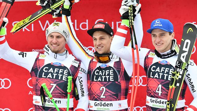 Ferstl gewinnt Super-G in Gröden