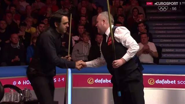 Abierto de Escocia: Manita de John Higgins a Ronnie O'Sullivan para alcanzar las semifinales Abierto de Escocia: Manita de John Higgins a Ronnie O'Sullivan para alcanzar las semifinales