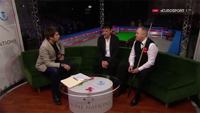 John Higgins nach Kantersieg: "Bin aus dem Häuschen" (Englisch) John Higgins nach Kantersieg: "Bin aus dem Häuschen" (Englisch)