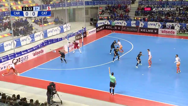LNFS, Plast. Romero Cartagena- Catgas Energía: La pizarra de Guillamón da sus frutos (1-0) LNFS, Plast. Romero Cartagena- Catgas Energía: La pizarra de Guillamón da sus frutos (1-0)