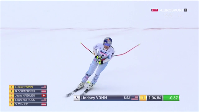 Lindsey Vonn fa 78: statunitense imbattibile nel faticoso Super-G di Val d'Isère Lindsey Vonn fa 78: statunitense imbattibile nel faticoso Super-G di Val d'Isère