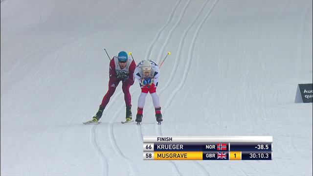 Krueger fa sua la 15 km a tecnica classica di Dobbiaco Krueger fa sua la 15 km a tecnica classica di Dobbiaco
