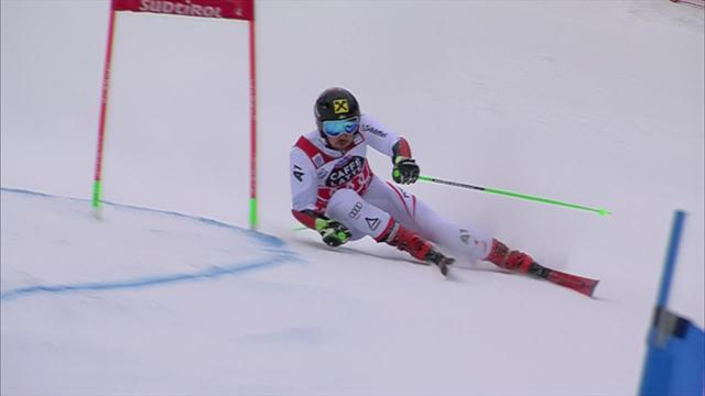 Hirscher Re in Alta Badia! Suo il gigante, 5° trionfo consecutivo Hirscher Re in Alta Badia! Suo il gigante, 5° trionfo consecutivo
