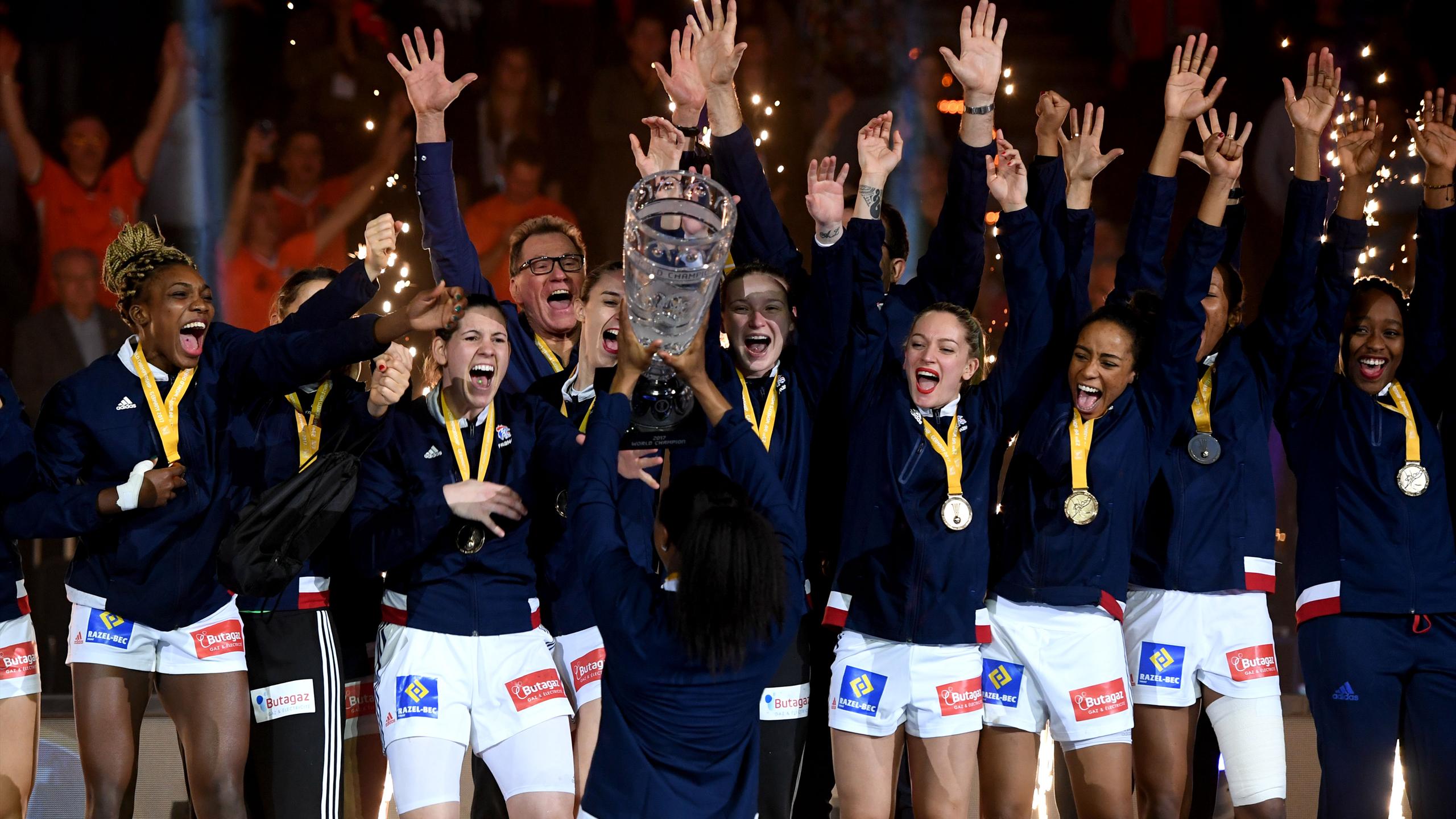 FrauenHandball Frankreich gewinnt WMTitel Eurosport