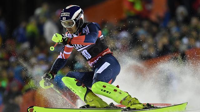 Ryding finishes fourth in Oslo after knocking out Hirscher