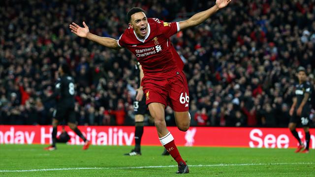 Liverpool réplique à Tottenham avec un festival