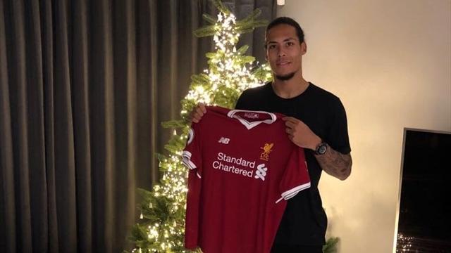Van Dijk si presenta al Liverpool: "84 milioni? Il prezzo lo fa mercato"