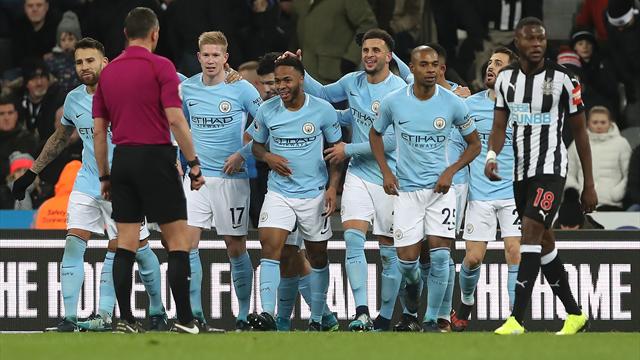 Moins flamboyant, City s’impose quand même et prend encore plus le large