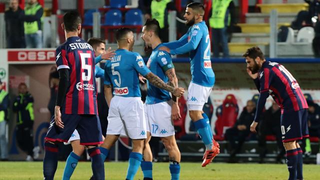 Napoli-Crotone: probabili formazioni e statistiche