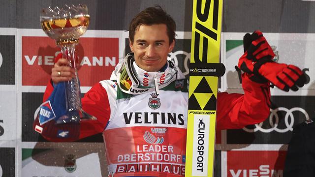 Opportuniste, Stoch s'offre la première étape des quatre tremplins