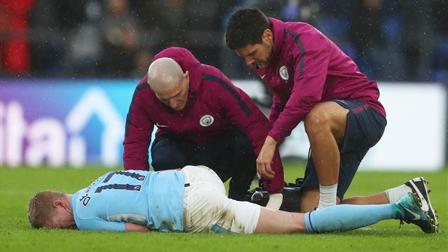 De Bruyne est bien forfait contre Watford