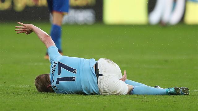 Manchester City, capodanno amaro: persi De Bruyne e Jesus per infortunio Manchester City, capodanno amaro: persi De Bruyne e Jesus per infortunio