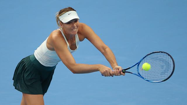 Sharapova et Halep débutent idéalement 2018