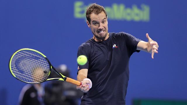 Une bulle, avant de gérer son affaire : Gasquet a tout bien fait face à Estrella Burgos
