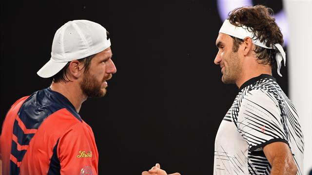 Federer, 7 matches pour la gloire : épisode 1, Melzer le vétéran enquiquinant