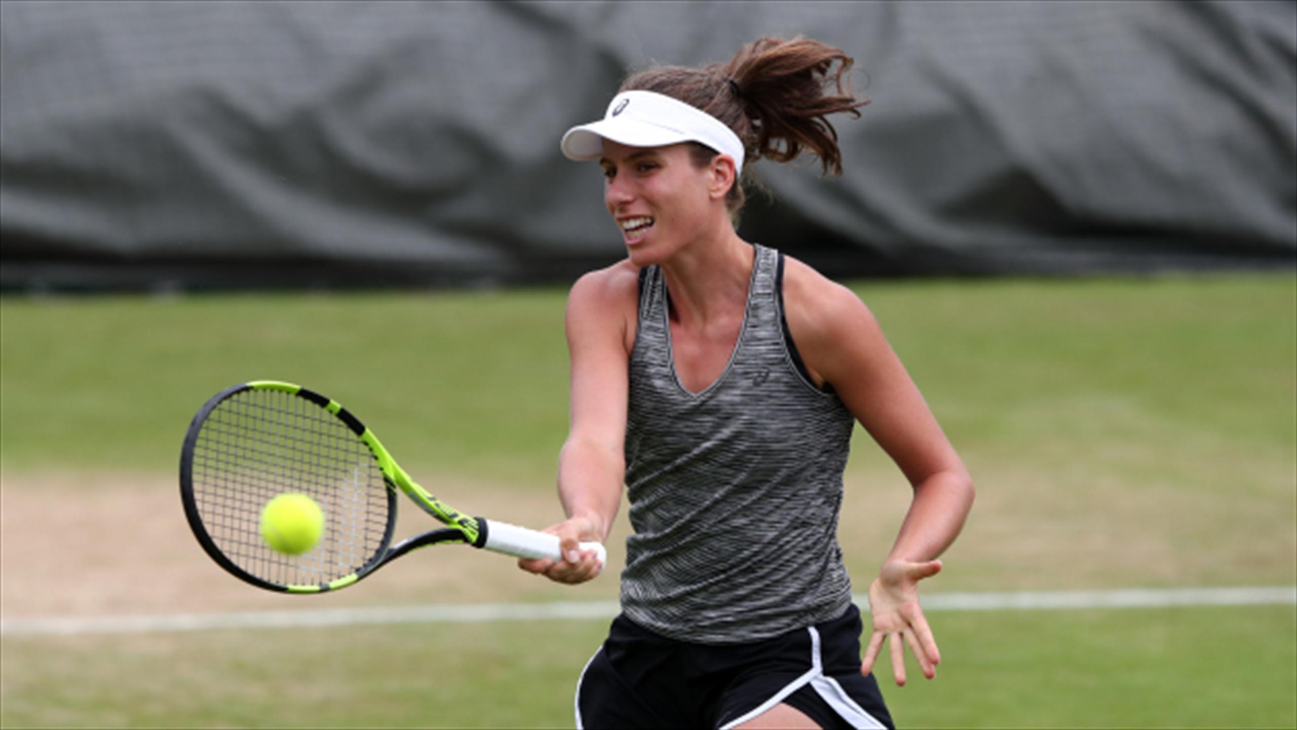 Johanna Konta retires hurt from Brisbane International - Eurosport