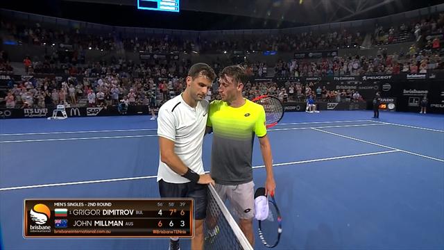 Dimitrov revient de loin !