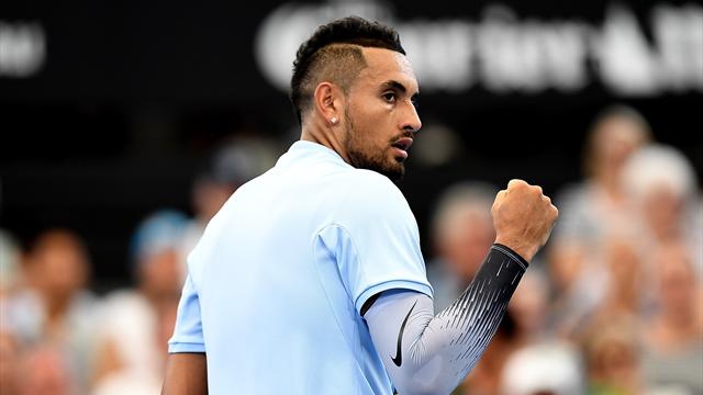 Kyrgios monte en puissance avant Melbourne