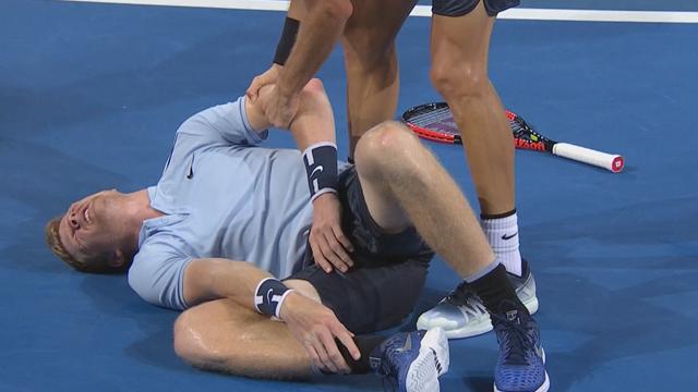 ATP Brisbane: La espectacular lección de deportividad de Dimitrov tras la lesión de Edmund ATP Brisbane: La espectacular lección de deportividad de Dimitrov tras la lesión de Edmund