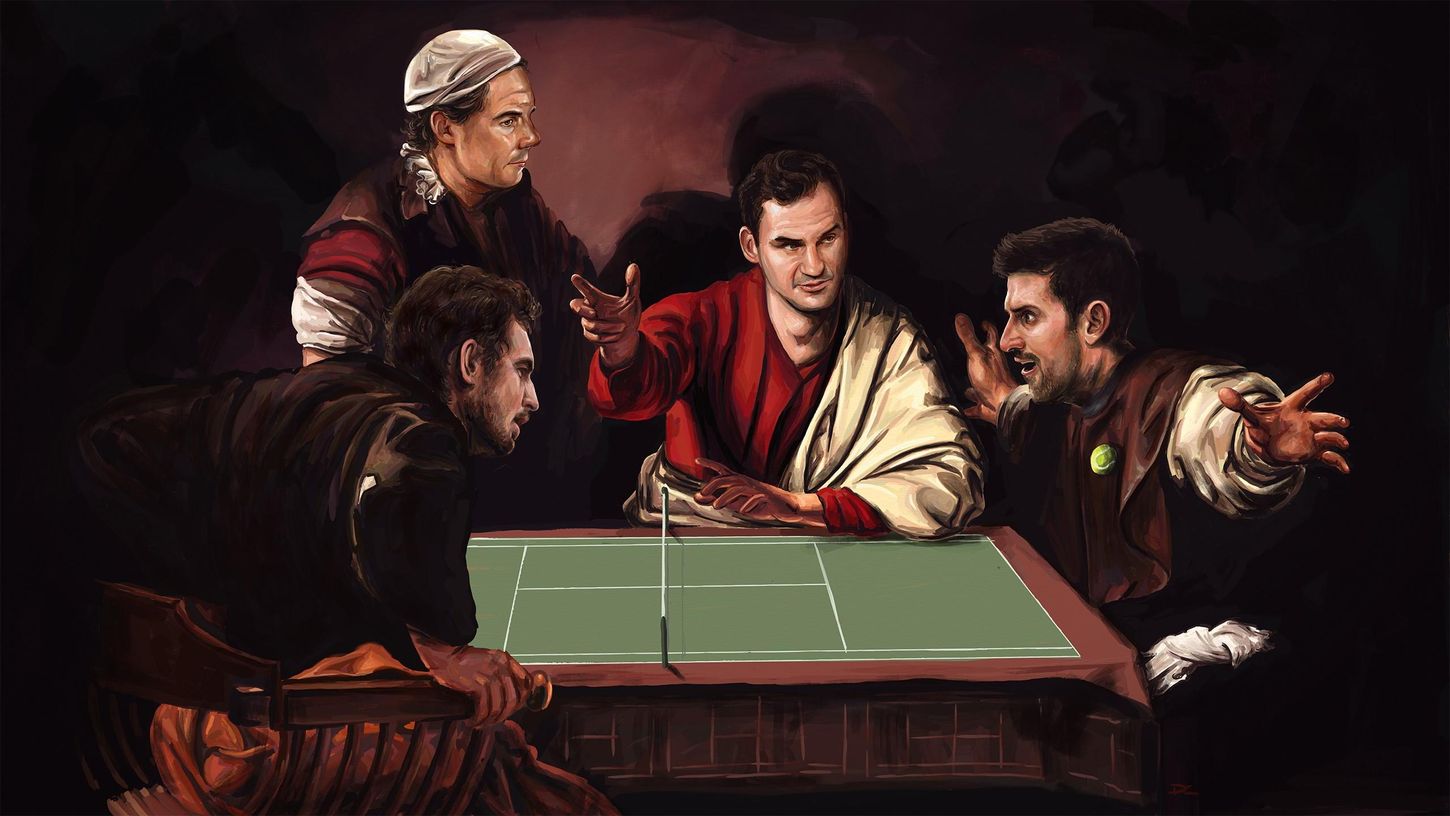 Murray, Nadal, Federer, Djokovic