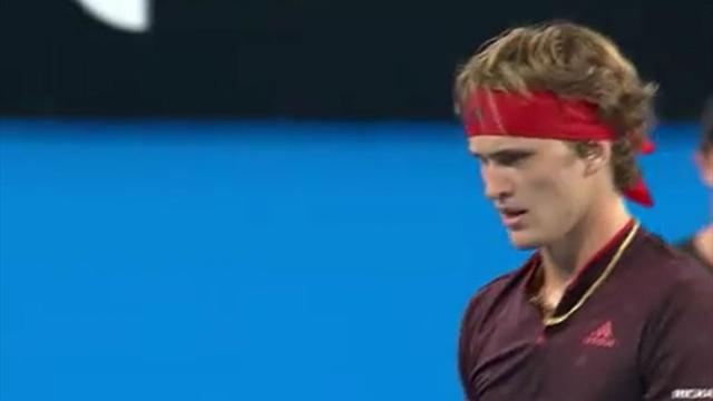 D’un superbe lob, Zverev laisse Federer sur place
