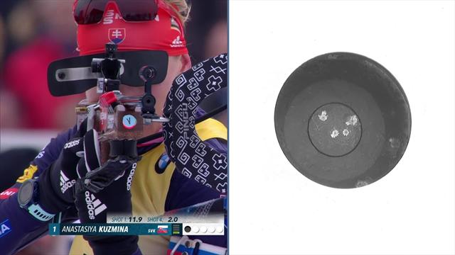 Biathlon Highlights: Kuzmina mit 11. Weltcup-Sieg Biathlon Highlights: Kuzmina mit 11. Weltcup-Sieg