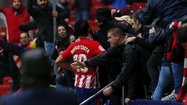 Competición mantiene la segunda amarilla de Diego Costa ante el Getafe y se la quita a Griezmann