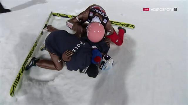 Kamil Stoch nella storia: vince anche a Bishofshofen e centra il Grande Slam del Quattro Trampolini Kamil Stoch nella storia: vince anche a Bishofshofen e centra il Grande Slam del Quattro Trampolini
