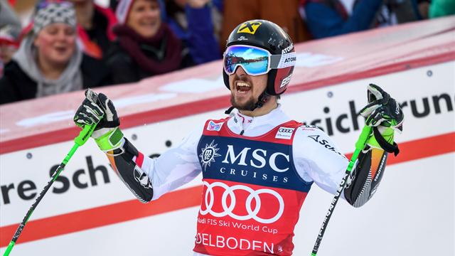 Adelboden: Hirscher suma con el eslalon su 52ª victoria en Copa del Mundo Adelboden: Hirscher suma con el eslalon su 52ª victoria en Copa del Mundo