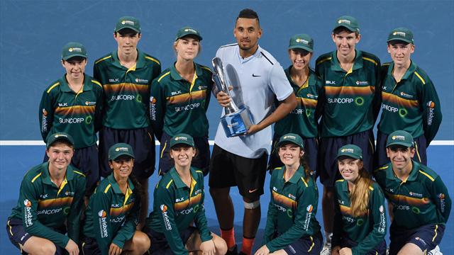Kyrgios gets Brisbane title boost ahead of Australian Open