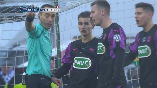 Trois rouges en 26 minutes : Bordeaux a disjoncté face à Granville Trois rouges en 26 minutes : Bordeaux a disjoncté face à Granville