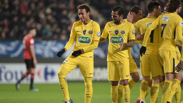 Une nouvelle accélération et Neymar s’offre un but Playstation pour le 0-4