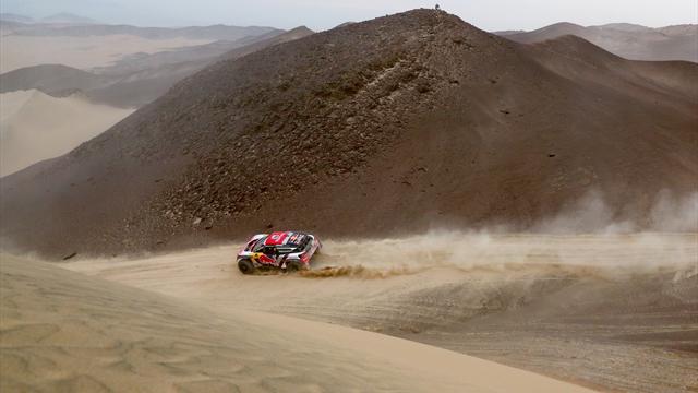 Despres puts Peugeot into the Dakar lead in Peru