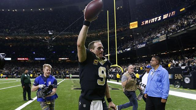 Brees infuocato, i Saints battono i Panthers per la terza volta in stagione