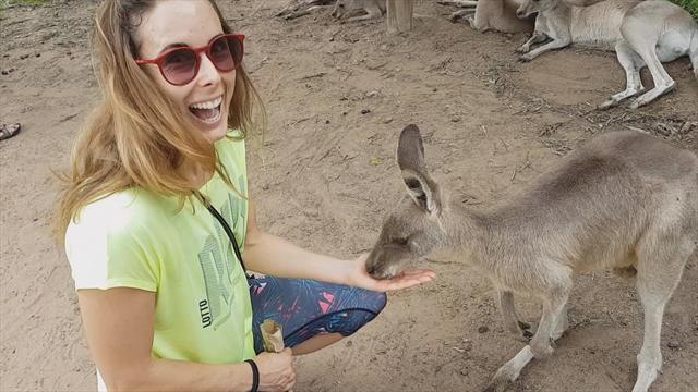 Dans la vie d’Alizé Cornet, épisode 3 : avant Melbourne, les kangourous et la Tasmanie
