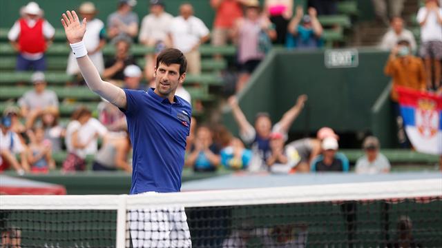 Djokovic se estrena con victoria ante Thiem y manda un aviso para el Open de Australia