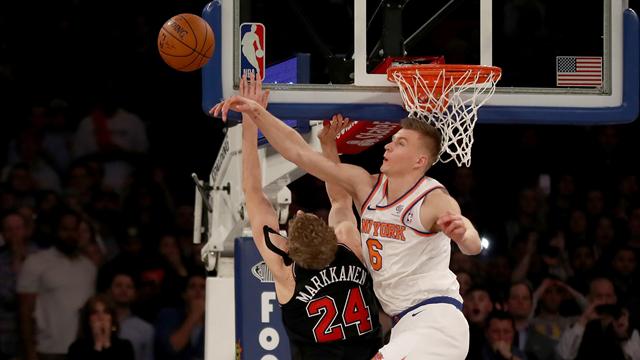 Markkanen et Porzingis ont illuminé New-York - Chicago