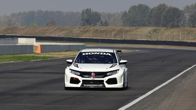 La Honda WTCR prête pour un roulage de 24 heures