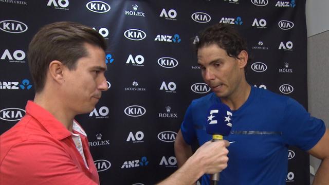 Open Australia 2018, Nadal tras ganar a Thiem en una exhibición: "Estoy contento, ha sido positivo" Open Australia 2018, Nadal tras ganar a Thiem en una exhibición: "Estoy contento, ha sido positivo"