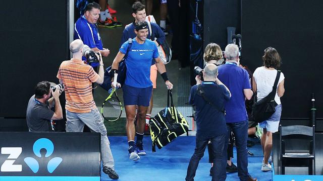 Open Australia 2018: Nadal supera a Thiem en un partido de exhibición en Melbourne (6-7, 6-2 y 10-8)