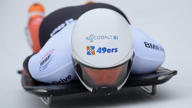 Olympische droom skeletonpionier Bos onzeker na dramatische race