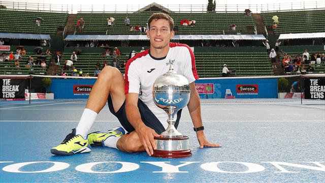 Pablo Carreño vence al australiano Matthew Ebden en la final del torneo de exhibición de Kooyong