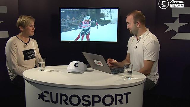 Kateřina Neumannová byla hostem Stream teamu Eurosportu